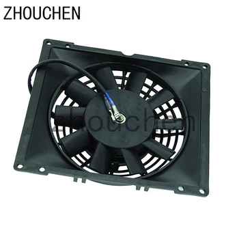 

Hot Sales Good Quality Cooling Fan Oil Cooler Water Radiator For ATV Quad Go Kart Buggy Dirt Pit Bike FS-003