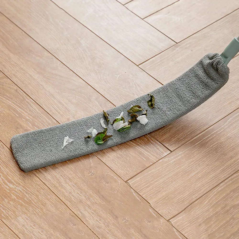 Щетка для пыли с длинной ручкой Швабра для чистки пыли домашний многоразовый подметальный инструмент из микрофибры домашняя щетка для чистки