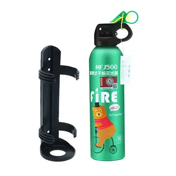 

Portable Car Fire Extinguisher With Hook Dry Chemical Fire Extinguisher Safety Flame Fighter Home Office Car