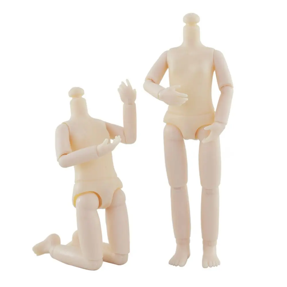 toy dolls 13 Movable Joints DIY Change Makeup Nude Pvc Doll Spherical Jointed Doll Body Toys Accessory Suits 1/12 1/8 Scale 9.5/11/15.5cm my little pony toys