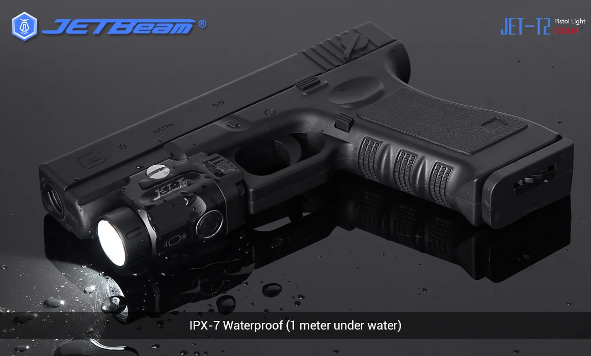 Bateria para Várias Lanterna com 16340 Jetbeam Original Lanterna Carga Usb Cree Xp-l 520 lm Mini Pistolas t2 Led 10 Jetbeam t2 original lanterna led carga usb