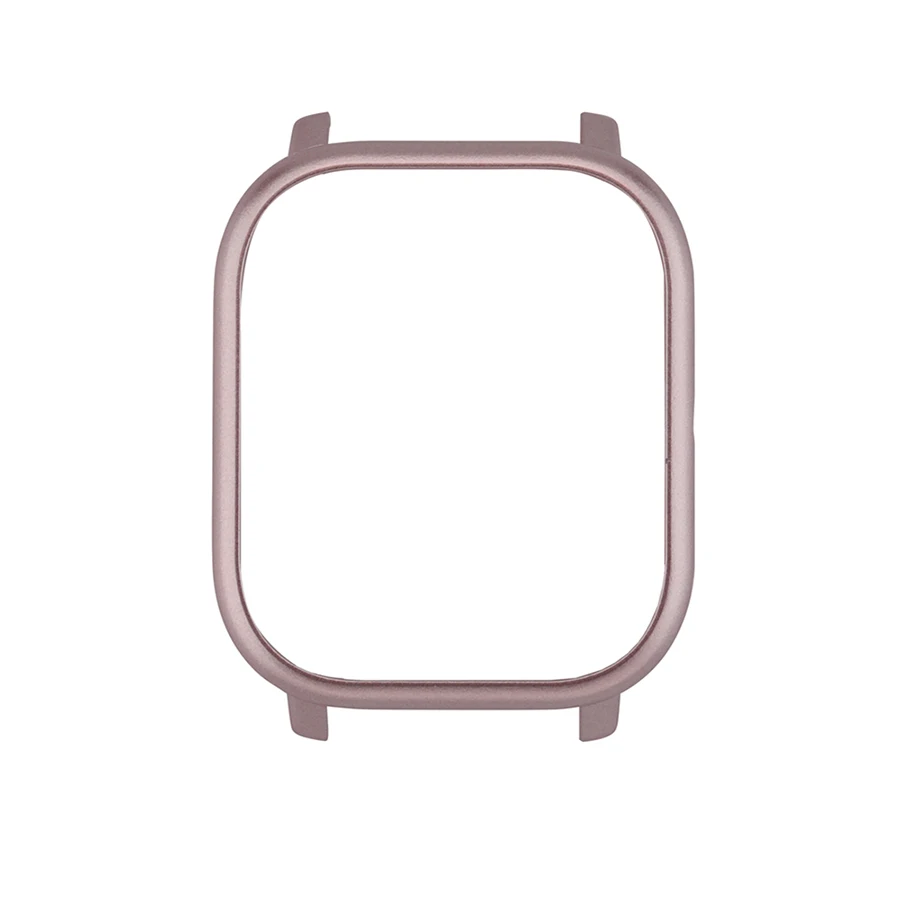 Rose pink Защитный чехол для Amazfit GTS пластиковая рамка бампер крышка для Xiaomi Huami Amazfit GTS Смарт часы браслет Жесткий ПК протектор - Цвет: Rose pink