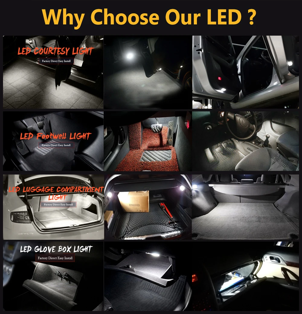 Luzes para Land Led sob Porta Interior Footwell Cortesia Rover Range Sport Evoque Discovery 4 Freelander 2 2x Lr2 Lr3 Lr4 3 Automóveis e motos