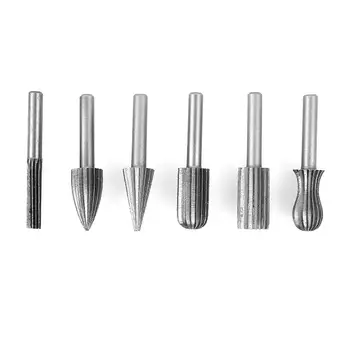 

Practical Diamond Grinding Head 6pcs/Set Polishing Cutting Lines Tool Engraving Cutter Engraving Needle High Carbon Steel