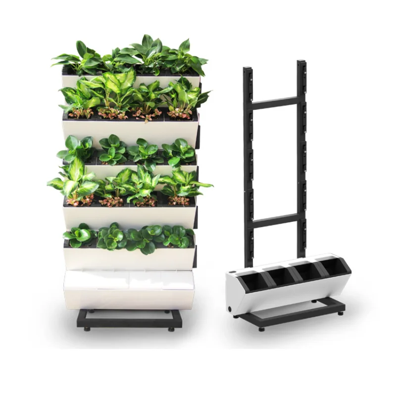 2021 GreenSun HydroFalls green wall system vertical garden planter self