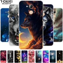 Onur için 6C/onur 6C Pro / Nova akıllı durumda silikon kurt yumuşak TPU telefonu için 5X 6X 7X GR5 2017 Y6 Y5 2017