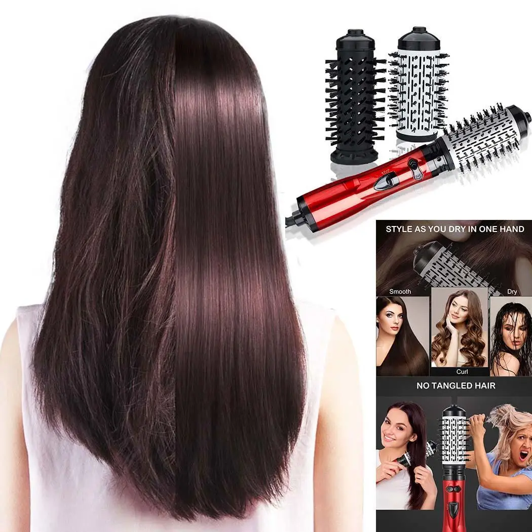 

Women Multi-function Automatically Rotate EU Curling 3 levels (cold air, warm air, hot air) Comb Styling Tools