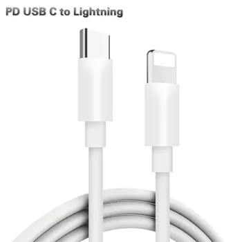 

PD Fast Charging Cable For USB C to 8Pin For iPhone 11 pro max Xs X 8 pin to TypeC 3A Quick charger for Type C Macbook to phone