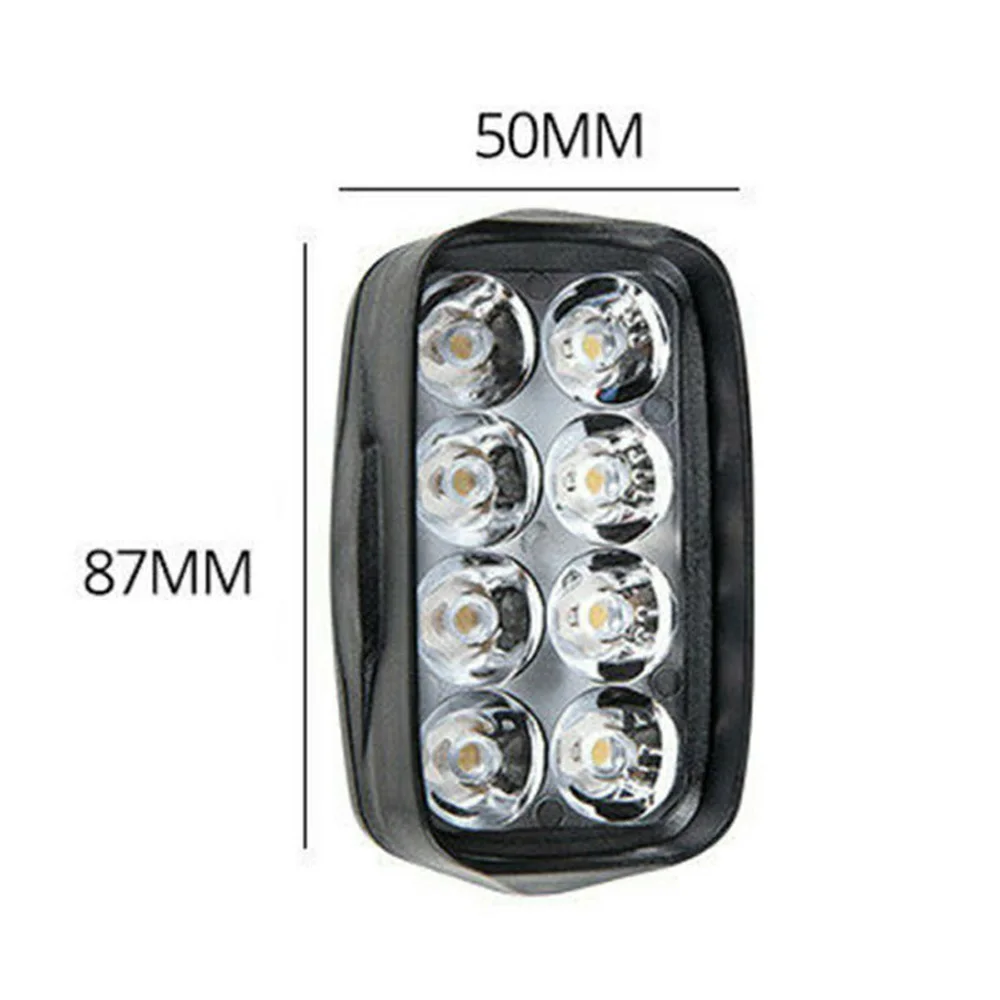 DC12-85V 12 Вт Электрический мотоцикл велосипед фар дальнего света 6000K 1200LM зеркало заднего вида светильник отражатель светильник изменение точечный светильник