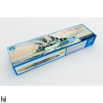 

Trumpeter 05334 1/350 HMS Belfast 1942 Cruiser Military Ship Assembly Plastic Toy Model Building Kit