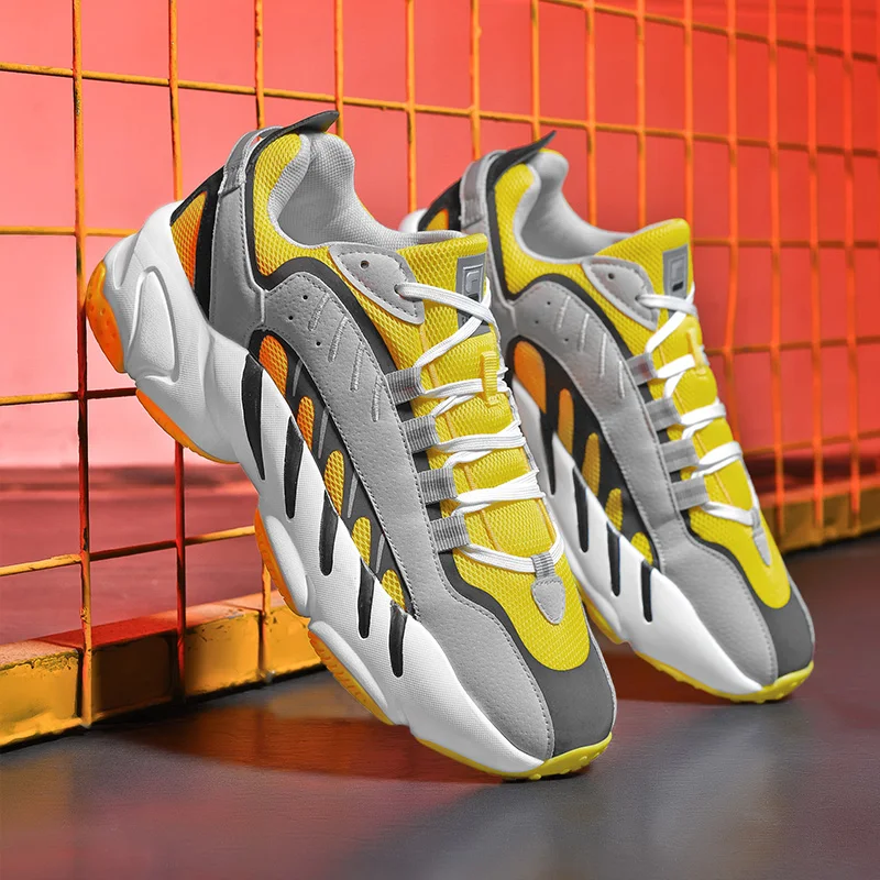 

New Fashion Sneakers Men Vulcanized Sports Shoes Lighted Trainers Shoes Black Footware Tenis Masculino Off White Black Shoes