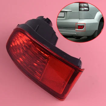 

DWCX Red Car Rear Right Bumper Fog Lamp Light Housing 8158160100 Fit for Toyota Land Cruiser Prado J120 2002-2006 2007 2008 2009