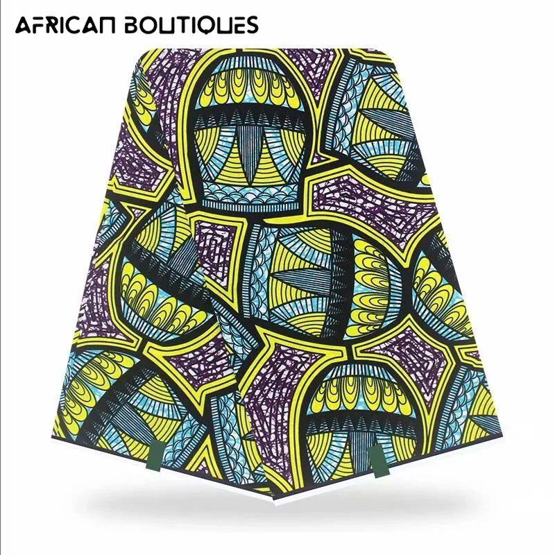 african real wax fabric cotton print wholesale tissue ankara 2021 wedding sewing | Тематическая одежда и униформа