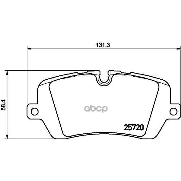 Колодки Тормозные Дисковые, Комплект Hella 8db355020361 HELLA арт. 8DB355020361