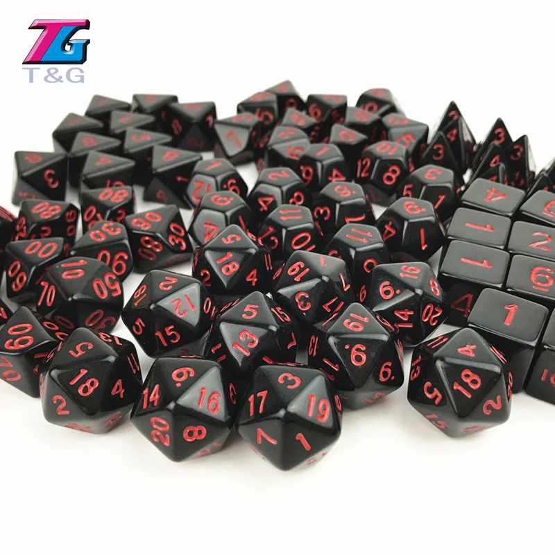 T & G разные стороны сплошной цвет черный X красный точки эффект портативный номер