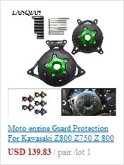 Для Kawasaki Versys 650 Versys650 аксессуары для мотоциклов цилиндрическая крышка бачка крышка CNC алюминий Versys 650 Z800 Z900