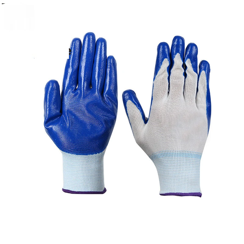 WHLW Instrument Soak Glue Labor Protection Gloves More Wear-resisting Cut Waterproof Oil Resistant | Инструменты