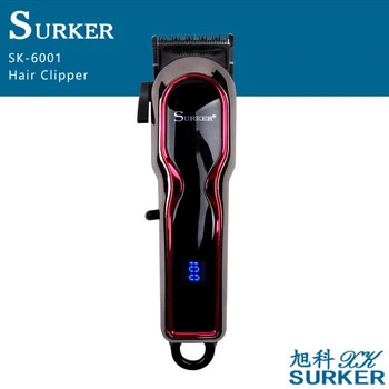 

SURKER SK-6001 Portable Electric Hair Clipper Rechargeable Mini Hair Trimmer Cutting Machine Beard Trimmer Razor Style