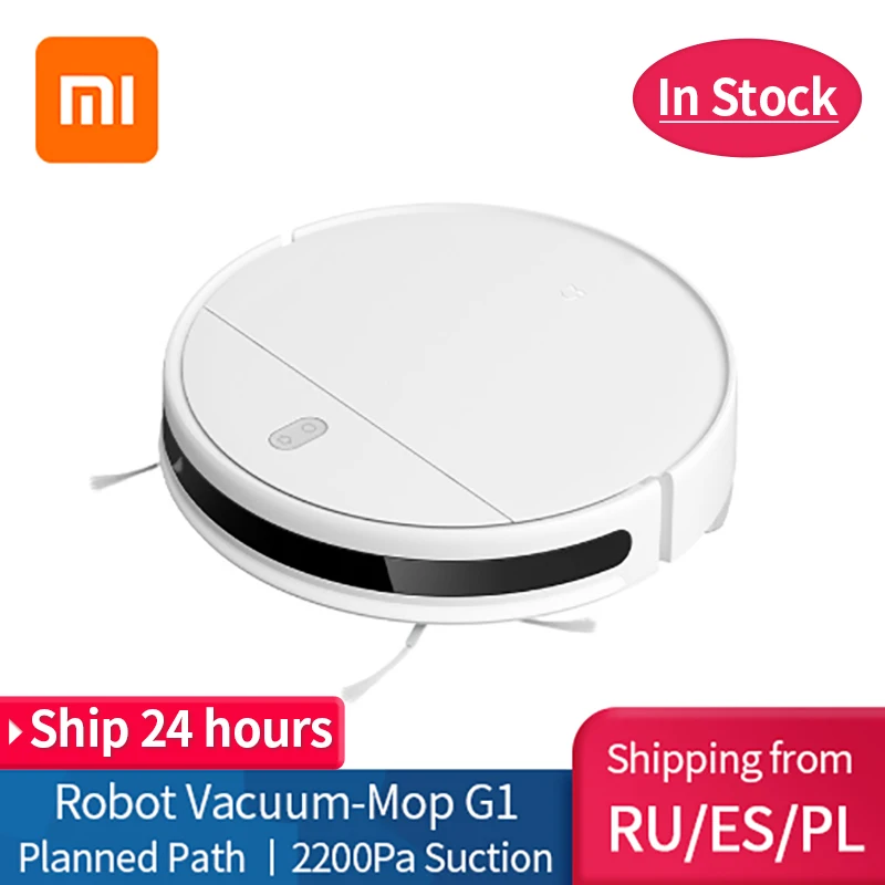  Робот пылесос XIAOMI MIJIA Mi G1 для дома, беспроводная стирка, 2200 па, циклонное всасывание, умное планирование, Wi Fi 