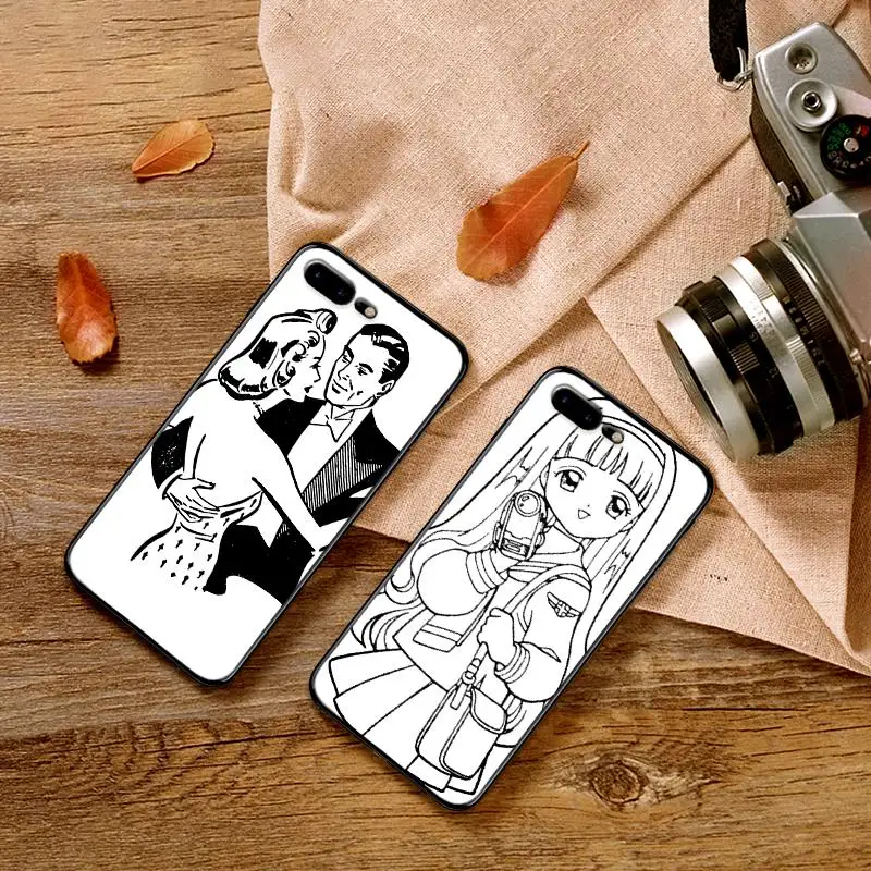 Роскошный черный чехол для телефона Xiaomi Redmi 7 Note 4X 5A 16G 32G GO 7A K20 pro с героями