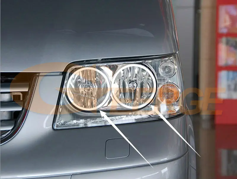 Для Volkswagen VW Multivan T5 2003 2004 2005 2006 2007 2008 2009 отличный ультра яркий COB комплект