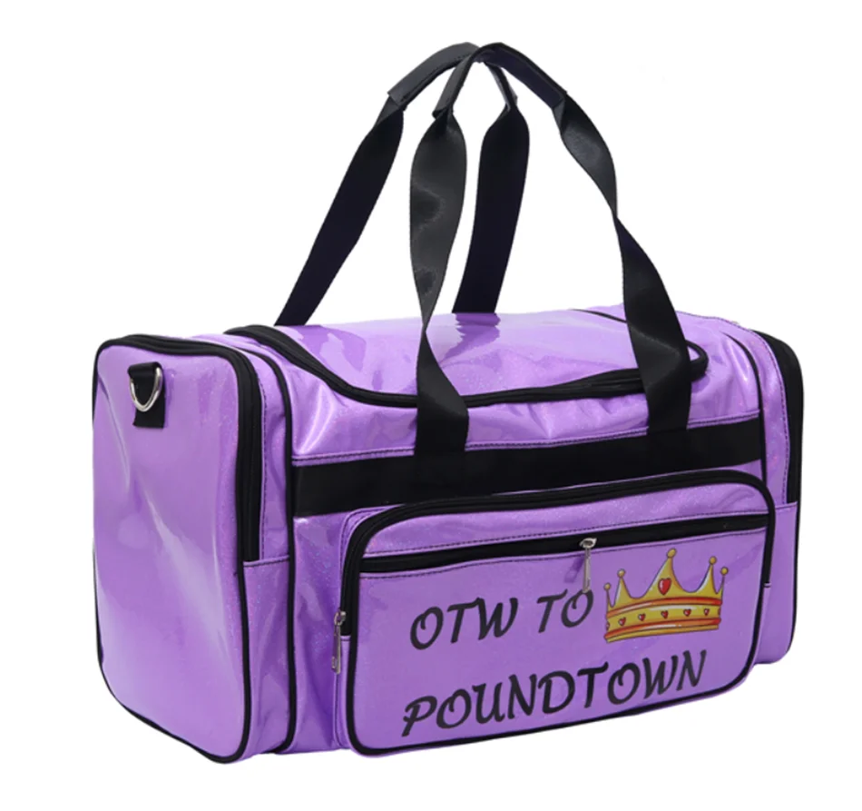 Spend The Night Weekender Bag, Funny Overnight Bag, Spinnanight Weekend Bag  – Verified Baddie