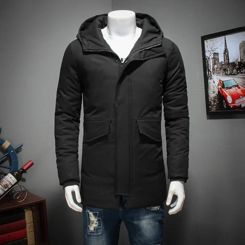 

Medium Length Money Cotton-padded Jacket Male Plus Fat plus Size Fat Cotton-padded Jacket Fat Extra Large Thicken Keep Warm
