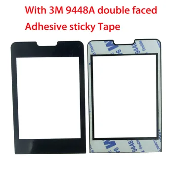 

NEW For PHILIPS Xenium X1560 Panel lens Not Glass Touch Screen With 3M 9448A double faced Adhesive sticky Tape