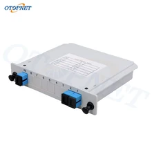 

PLC Cassette Insertion Type SC UPC Optic Fiber Box 1x2 1x4 1x8 1x16 1X32 1x64 splitter Card Insertion Type PLC splitter