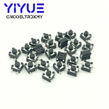 

20PCS PCB Tactile Tact Mini Push Button Switch 4.5*4.5*1.5mm SMD 4pin Micro switch 4.5x4.5x1.5mm