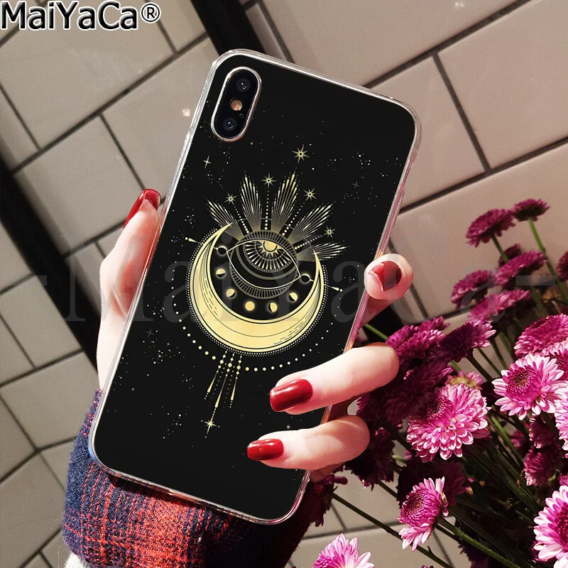 Art Sun Flowers Cat Snake Moon