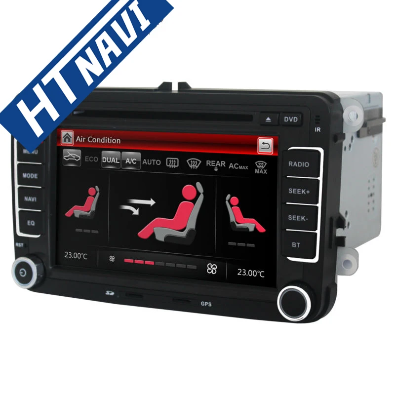 Top 7 Inch Car Multimedia Player Navigation Stereo DVD Car Radio 2 Din For VW GOLF SAGITAR JATTA MAGOTAN PASSAT B6 B7 Variant TOURAN 5
