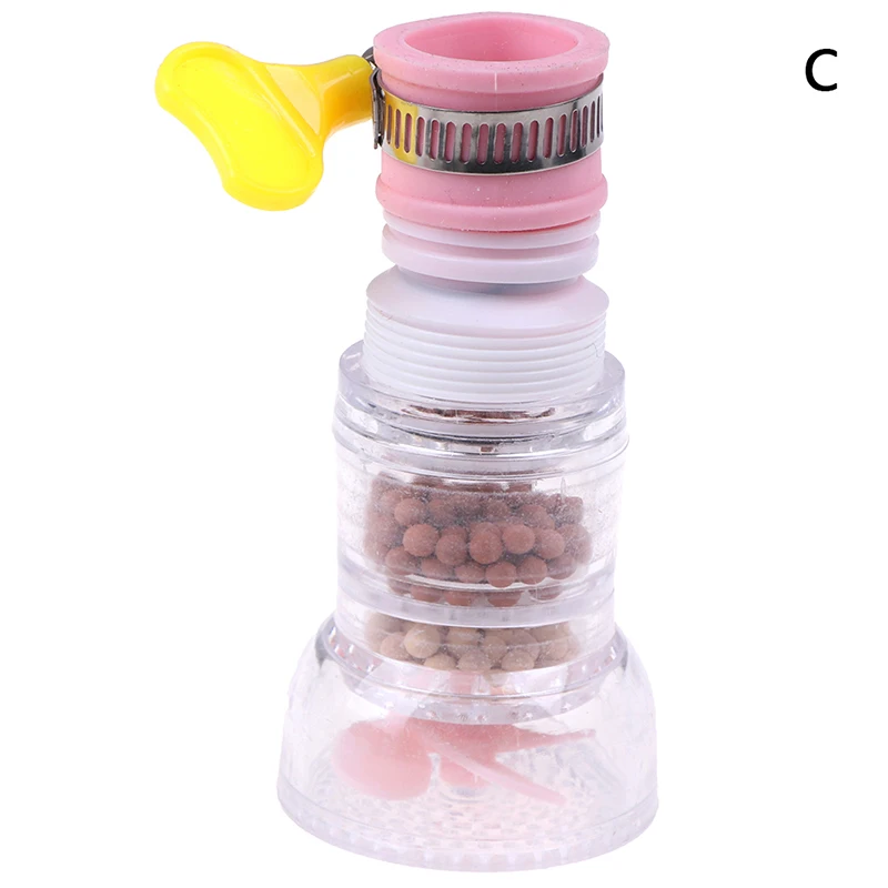 C 1PC Kitchen Bathroom Accessories Sprinkler Filter Faucet Extenders Water Saver Can Telescopic Tap Water Filter Tools - Цвет: C