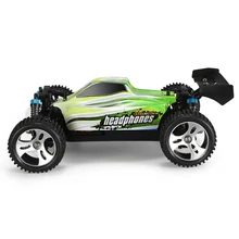 Подарок 4WD четырехколесный A959-B 2,4 ГГц игрушечный пульт дистанционного управления электрический 1:18 70 км/ч внедорожный детский гоночный Радиоуправляемый автомобиль багги