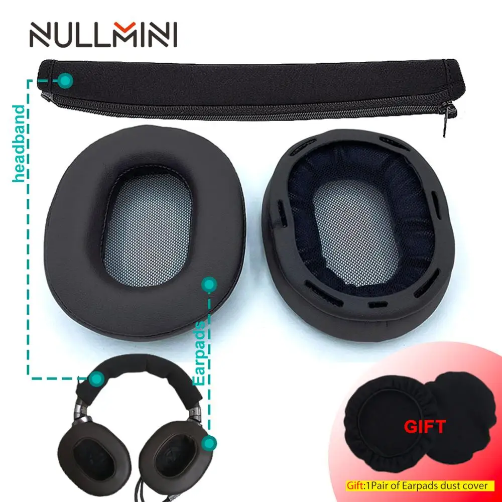 NullMini Сменные накладки на наушники для Sony MDR 1A 1ADAC кожаные наушники|Аксессуары