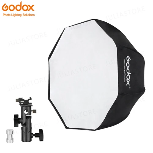 Godox фотостудия 80 см/31 5 дюйма Портативный восьмиугольный зонтик софтбокс вспышка