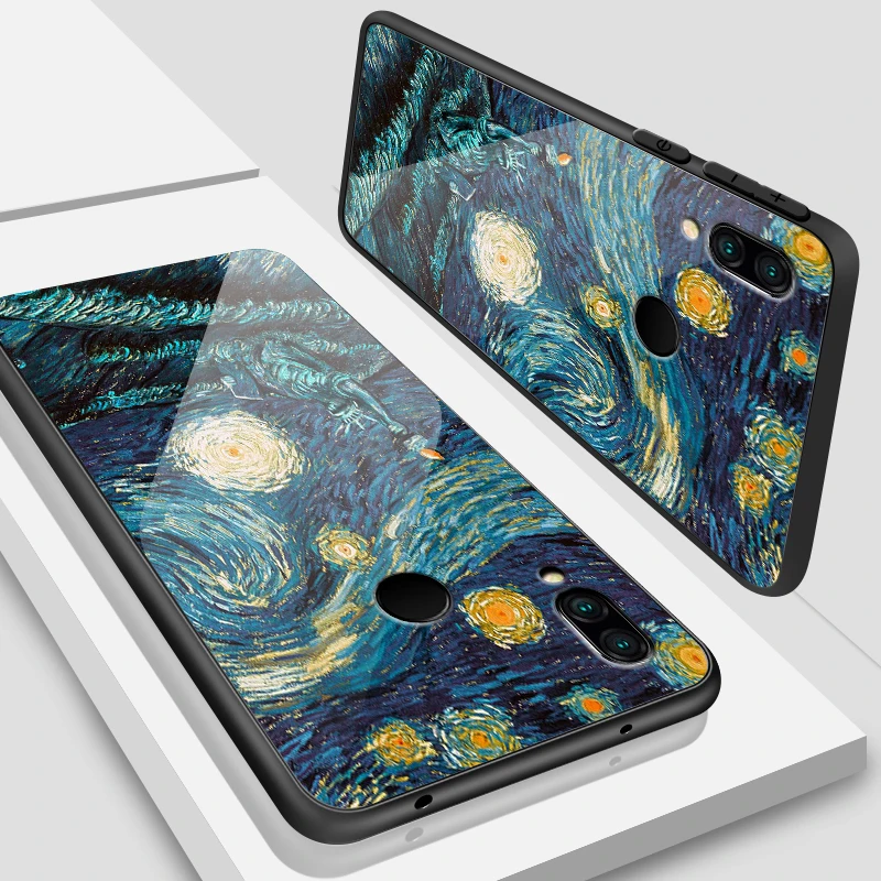 Для huawei Enjoy 9s чехлы из закаленного стекла Mate20 Lite Pro Nova 2 3i 4 P20 P30 P Smart+ Honor Play модная защитная оболочка - Цвет: W336