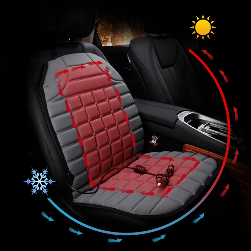

12V Heated Car Seat Cover Car Seat Heating Device Universal Auto Seat Cover Auto Seat Protector Car Interior Accessories