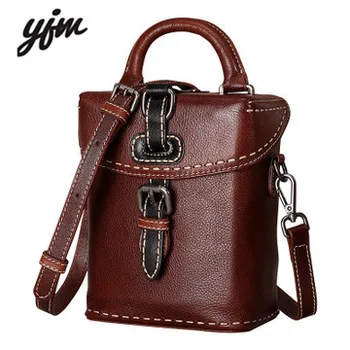 

Small bag female 2020 new genuine leather handmade retro solid color mother female bag leather shoulder messenger bag vertical h