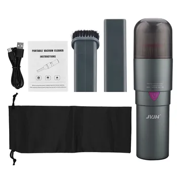 

Handheld Wireless Vacuum Cleaner USB Rechargeable Car Auto Vacuum Cleaner 3000Pa Powerful Cyclone Suction Wet/Dry Home Cleaner