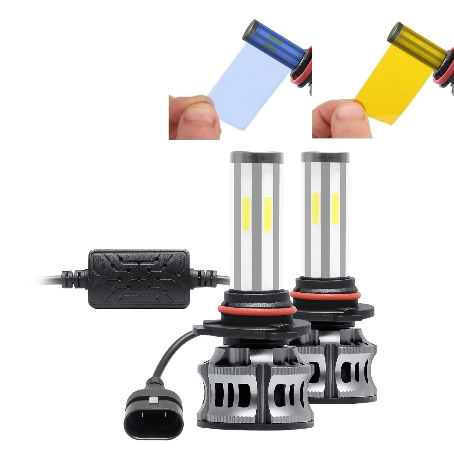 2100LM светодиодный фары 9-36 в 36 Вт замена вождения автомобиля Авто Hi/lo луч