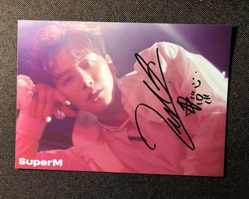 

hand signed SuperM TEN autographed photo NCT 127 5*7 092019N6