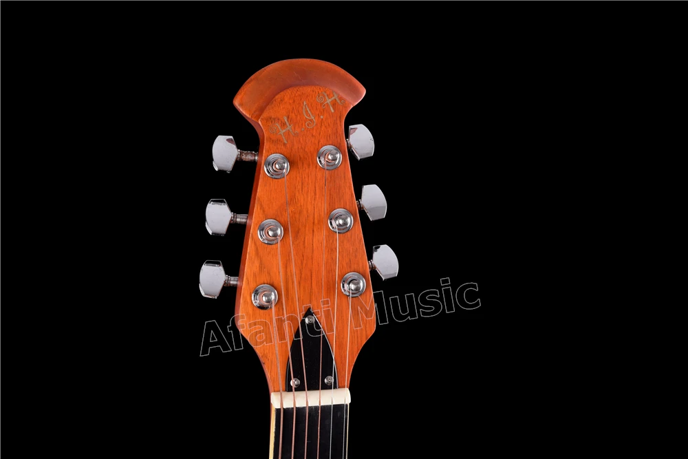 Горячее предложение! Распродажа! Afanti Music Super Roundback/Акустическая гитара из углеродного волокна(ANT-055