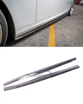 

REAL CARBON FIBER SIDE SKIRT EXTENSION 1PAIR FOR BMW E90 E91 E92 E93 M TECH M SPORT ONLY