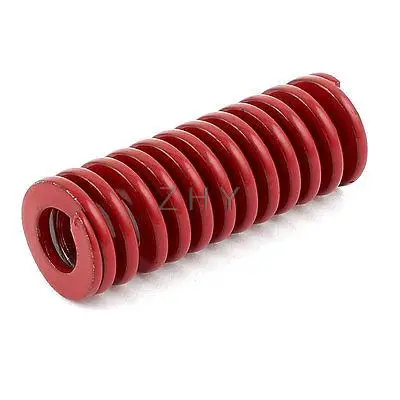 

Red Medium Load Press Flat Coil Compression Die Spring 18mm x 9mm x 50mm