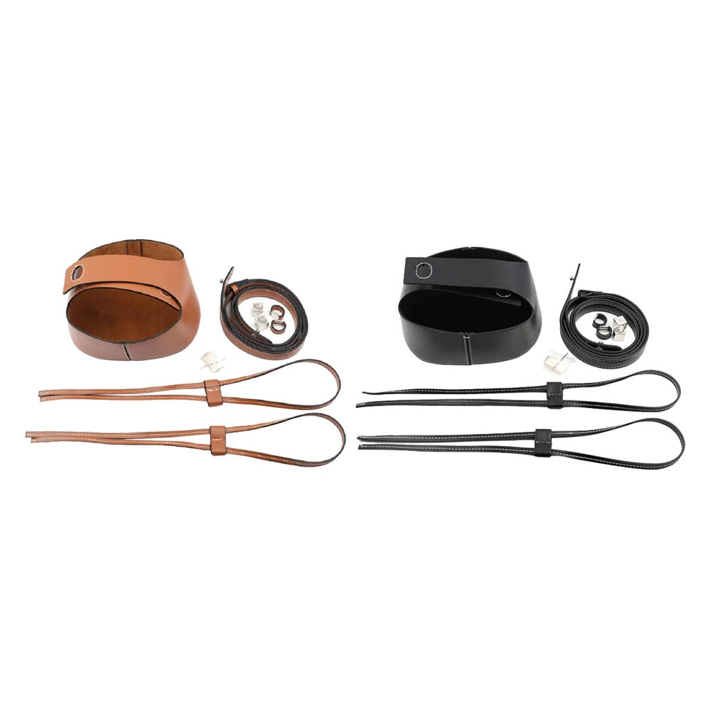 

DIY Leather Knitting Bag Bottom Drawstring Handbag Bag Making Parts