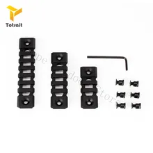 TOtrait Tactical Keymod Rail Base Mount 3 5 7 планки подходят для Picatinny Weaver 20 мм Rail страйкбол пистолет принадлежности для охоты