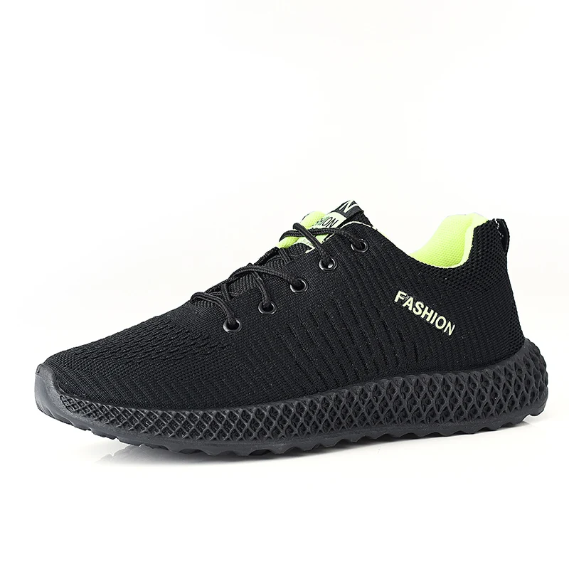 New Simple Brand Men Casual Shoes Lightweight Sneakers Male waterproof PU leather Fashion Zapatillas Footwear Big Szie 35-47 - Цвет: D811-BlackGreen