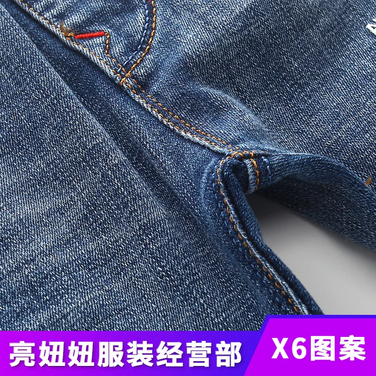 Детские штаны на весну и осень повседневные детские джинсы для маленьких детей г. Новые стильные модные штаны