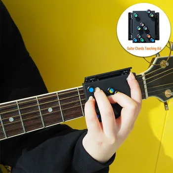 

Guitar Learning System Teaching Practrice Aid With 21 Chords Lesson Guitar Chord Trainer Practice Tools Accessories d4